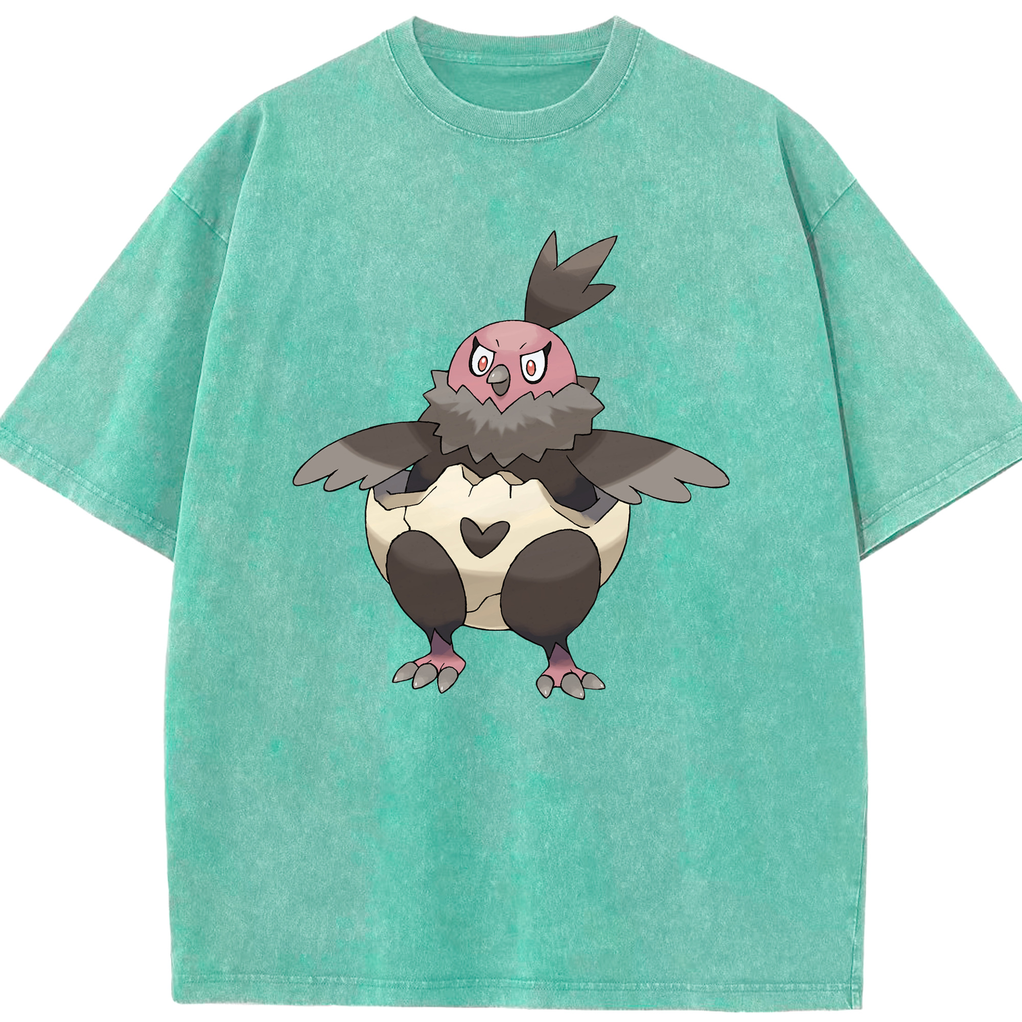 （画像用） ポケットモンスター Pokémon 綿100% ヴィンテージ風 半袖Tシャツ（フロントプリント）